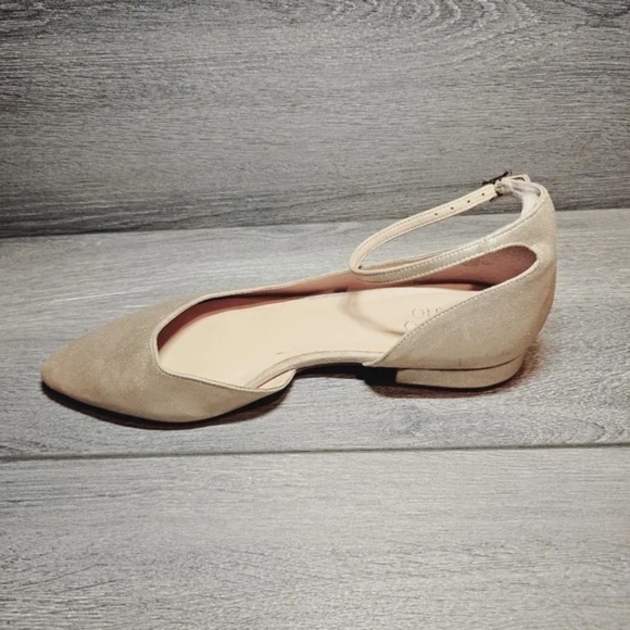 Franco Sarto antique gold ankle-strap flats, size 12 - Picture 4 of 15